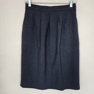 Ann Taylor Size 4 Dark Grey Gray Skirt